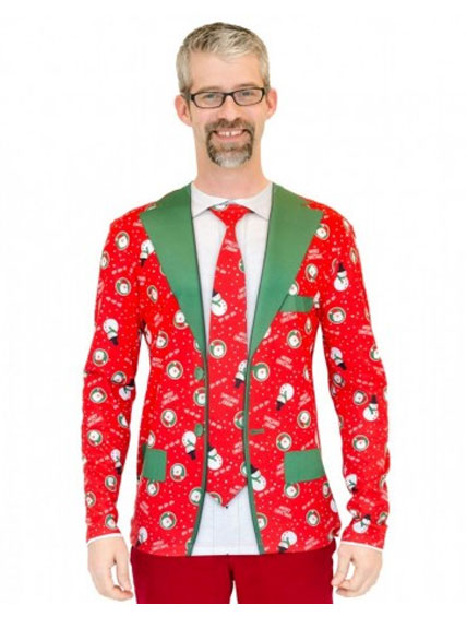 Ugly Christmas Suit T-Shirt